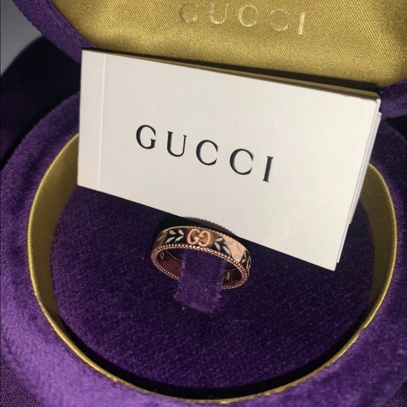 Gucci Jewelry - 💍 18K Rose Gold GUCCI Blooms Blossom GG Icon Ring